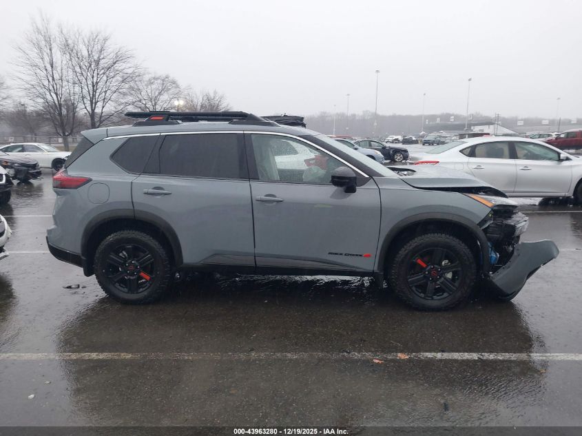 2025 Nissan Rogue Rock Creek VIN: 5N1BT3BB5SC852972 Lot: 43963280