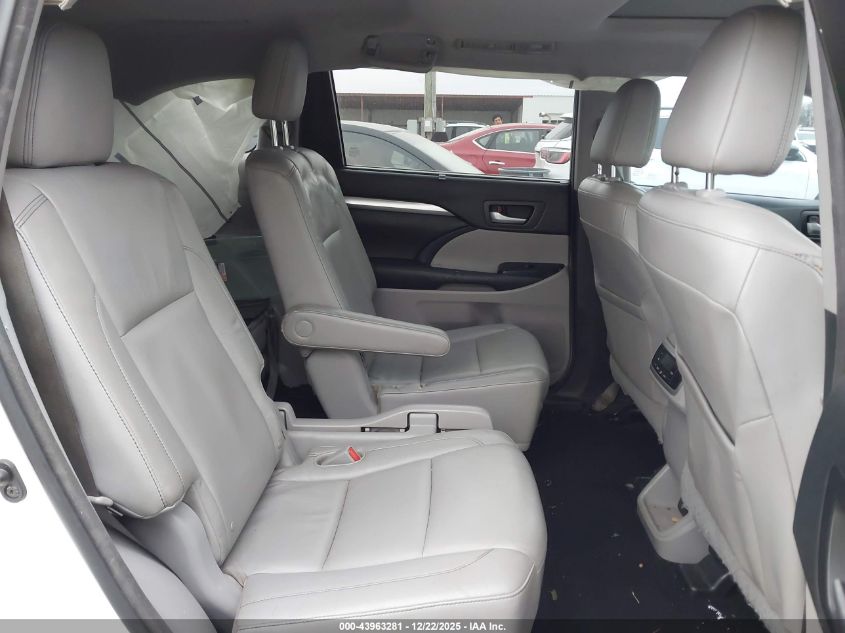 2014 Toyota Highlander Xle V6 VIN: 5TDKKRFH8ES026936 Lot: 43963281