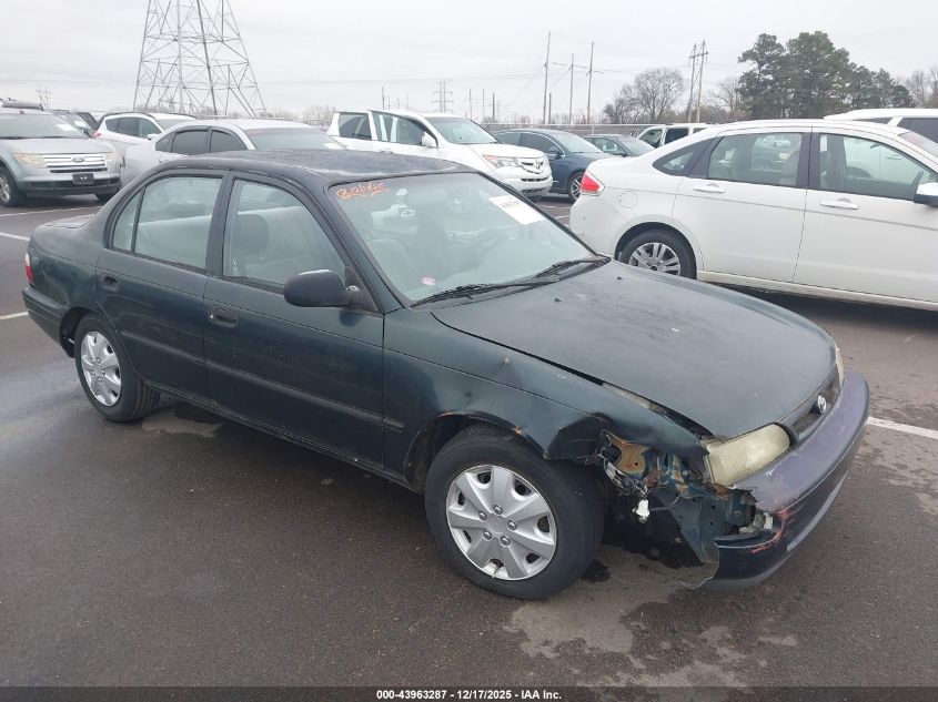 1997 Toyota Corolla Std VIN: 1NXBA02E9VZ555362 Lot: 43963287