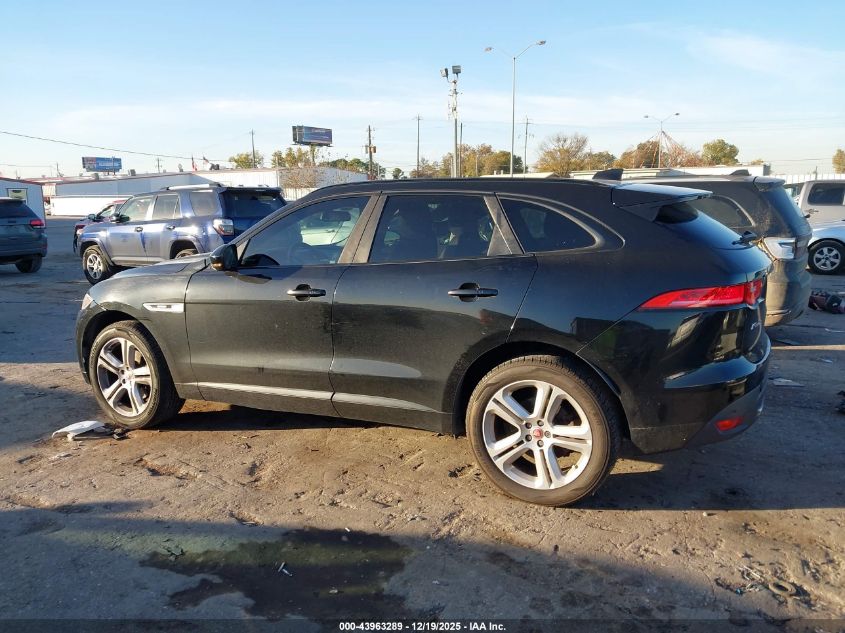 2017 Jaguar F-Pace 35T R-Sport VIN: SADCL2BV6HA493914 Lot: 43963289