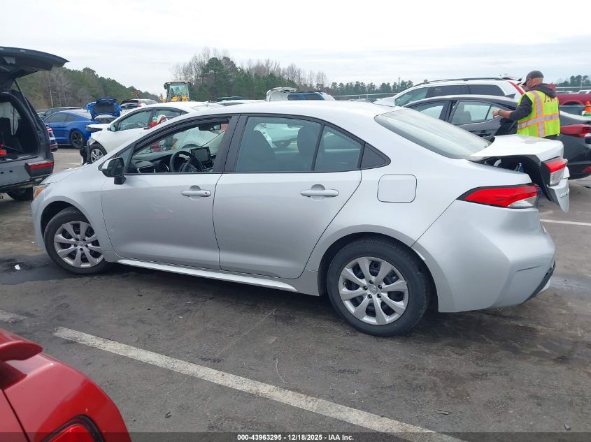 2021 Toyota Corolla Le VIN: 5YFEPMAE8MP170346 Lot: 43963295