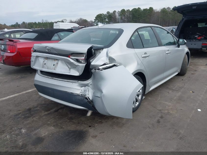 2021 Toyota Corolla Le VIN: 5YFEPMAE8MP170346 Lot: 43963295