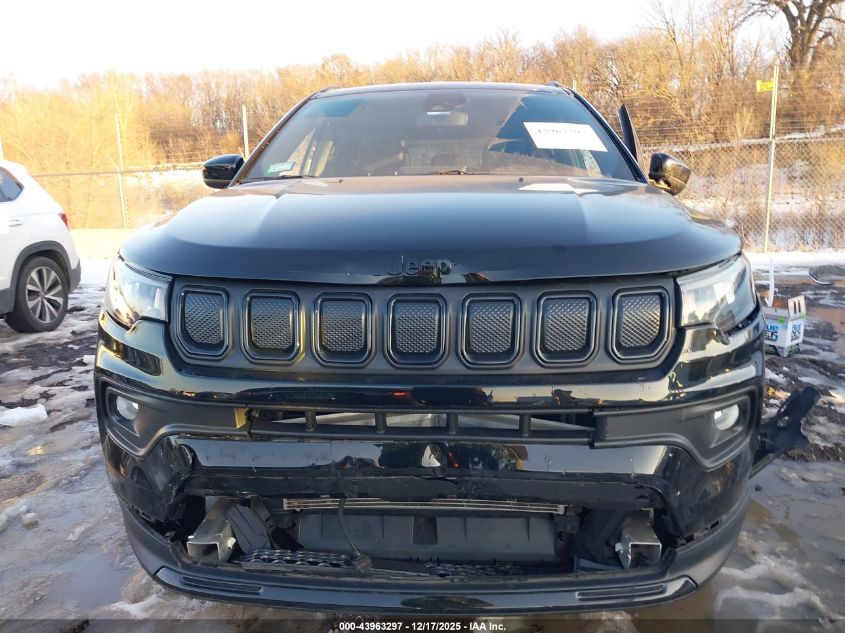 2022 Jeep Compass Altitude 4X4 VIN: 3C4NJDBB1NT194296 Lot: 43963297