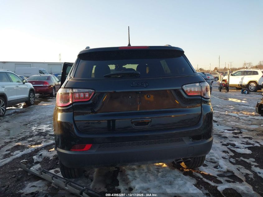 2022 Jeep Compass Altitude 4X4 VIN: 3C4NJDBB1NT194296 Lot: 43963297