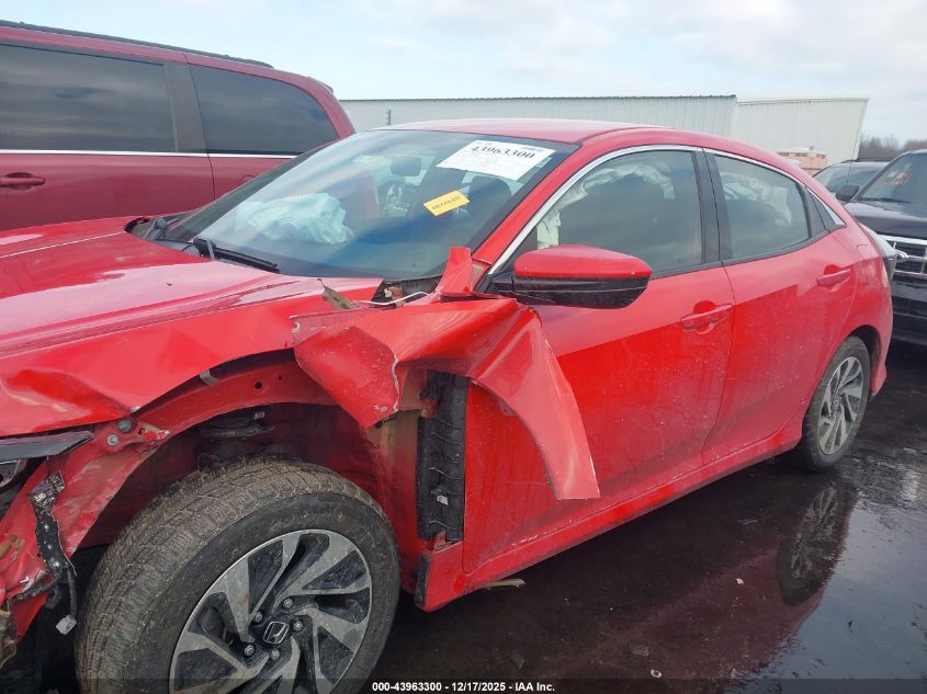 2017 Honda Civic Lx VIN: SHHFK7H21HU223825 Lot: 43963300