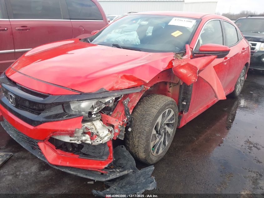 2017 Honda Civic Lx VIN: SHHFK7H21HU223825 Lot: 43963300