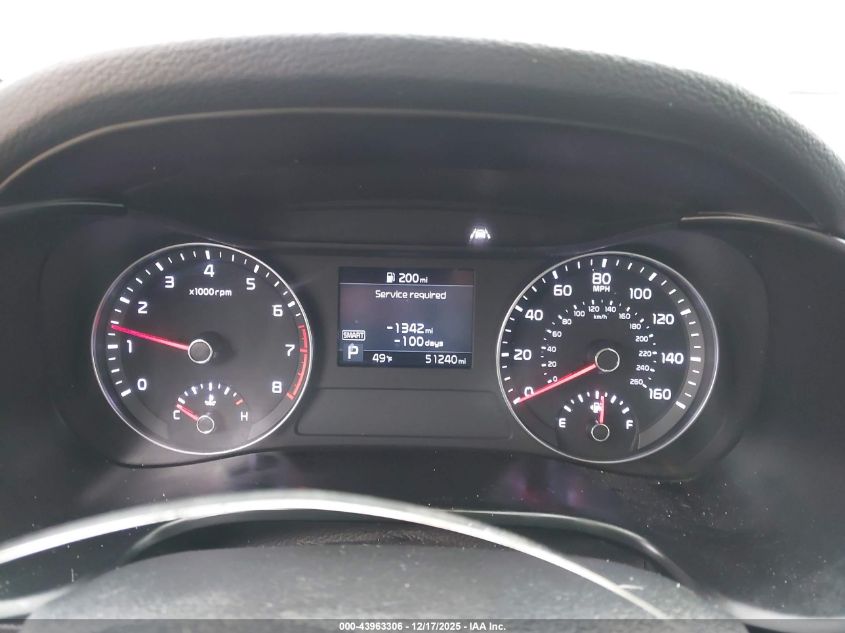 2019 Kia Forte Fe VIN: 3KPF24AD6KE081402 Lot: 43963306