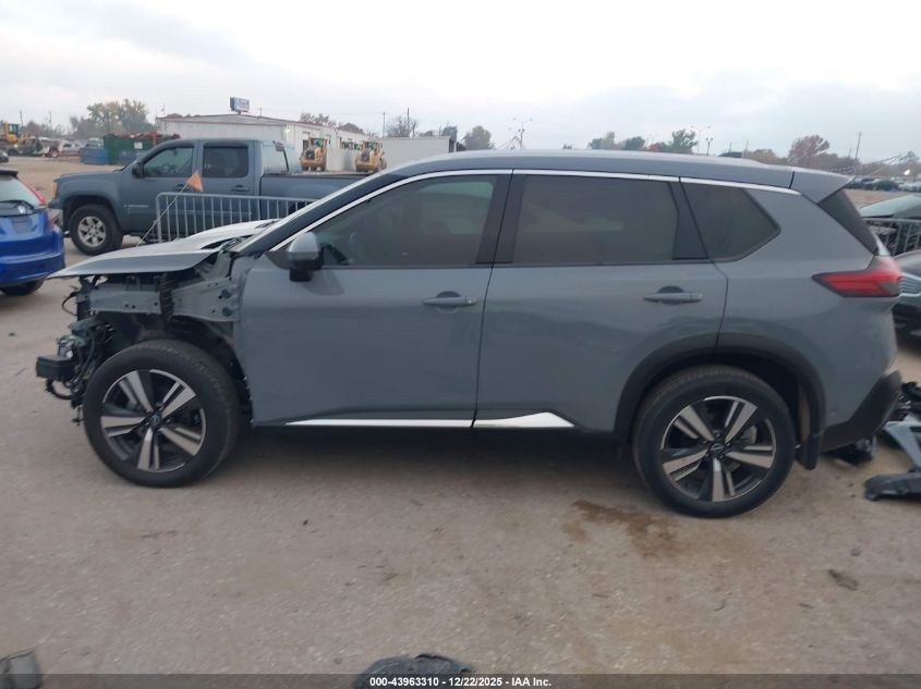 2023 Nissan Rogue Sl Fwd VIN: JN8BT3CA7PW003592 Lot: 43963310