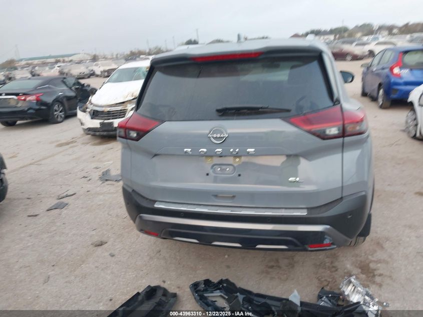 2023 Nissan Rogue Sl Fwd VIN: JN8BT3CA7PW003592 Lot: 43963310