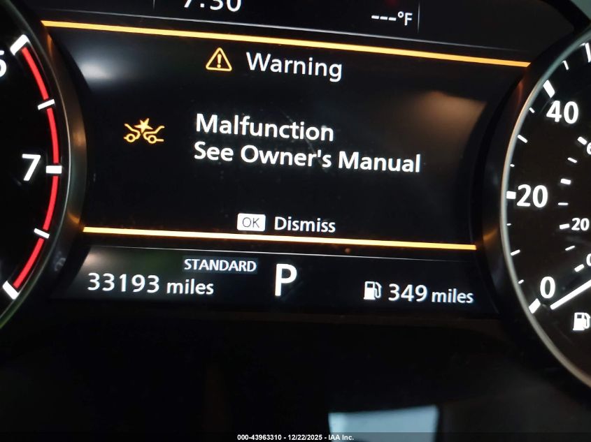 2023 Nissan Rogue Sl Fwd VIN: JN8BT3CA7PW003592 Lot: 43963310