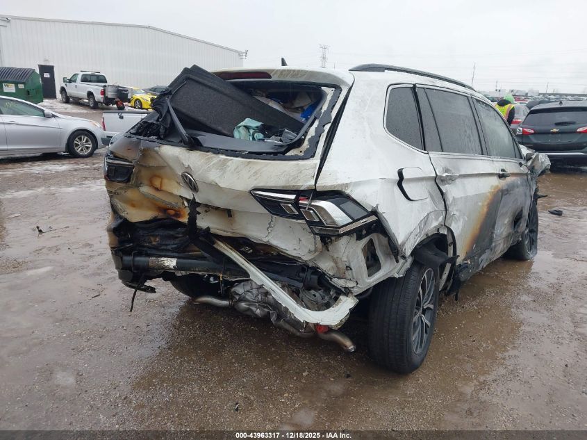 2018 Volkswagen Tiguan 2.0T Se/2.0T Sel VIN: 3VV3B7AX1JM078377 Lot: 43963317