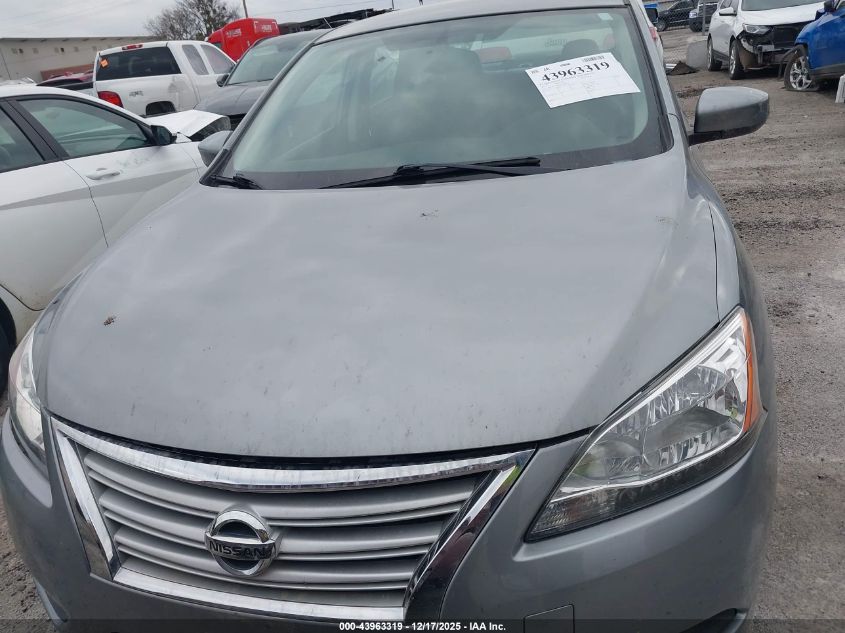 2013 Nissan Sentra Sv VIN: 3N1AB7AP1DL786292 Lot: 43963319