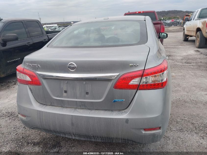 2013 Nissan Sentra Sv VIN: 3N1AB7AP1DL786292 Lot: 43963319