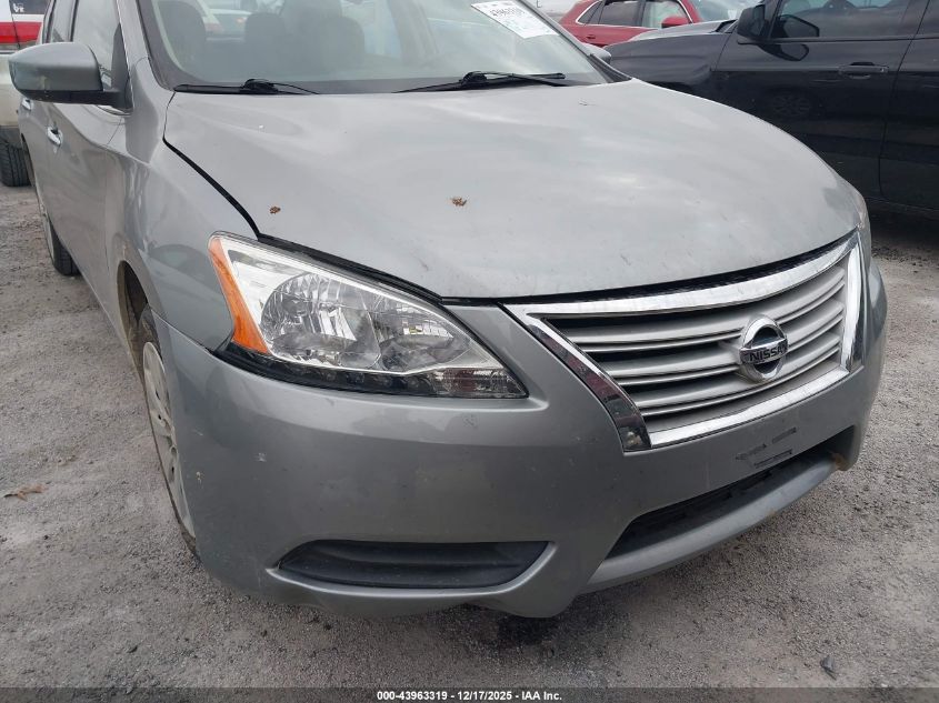 2013 Nissan Sentra Sv VIN: 3N1AB7AP1DL786292 Lot: 43963319
