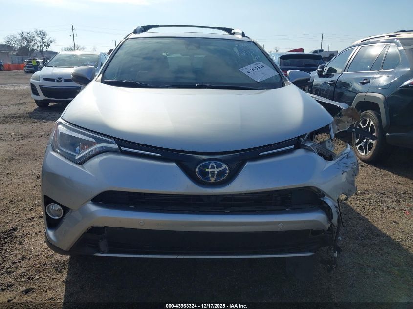 2016 Toyota Rav4 Hybrid Limited VIN: JTMDJREV8GD045875 Lot: 43963324
