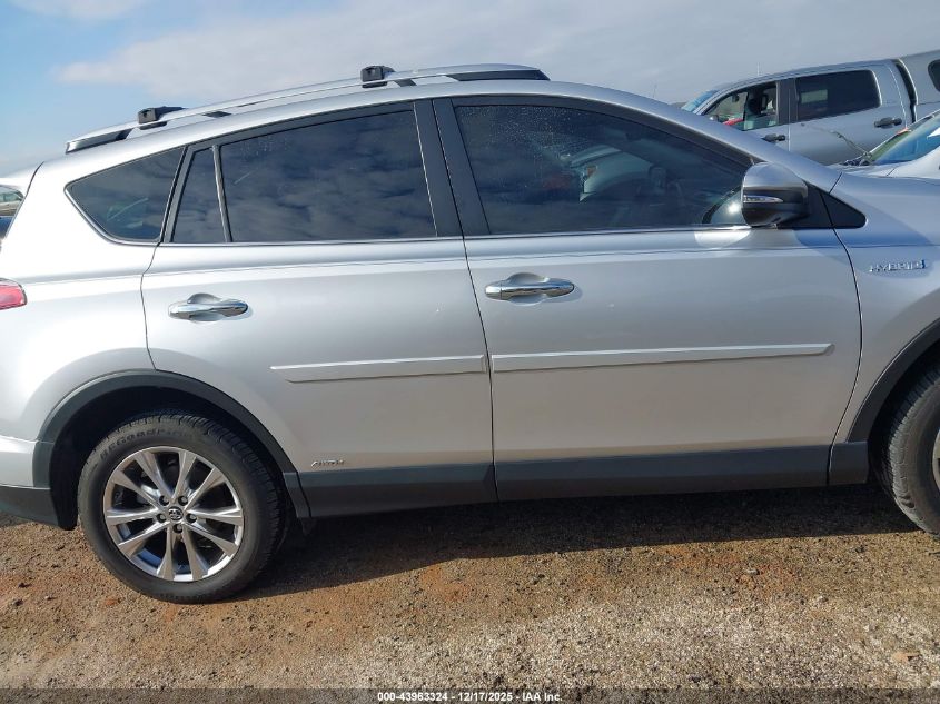 2016 Toyota Rav4 Hybrid Limited VIN: JTMDJREV8GD045875 Lot: 43963324