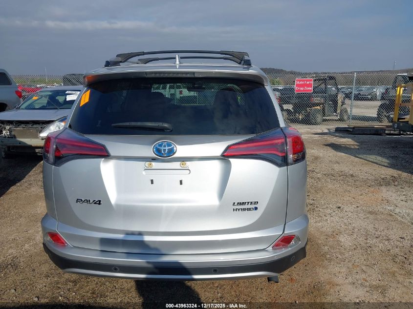 2016 Toyota Rav4 Hybrid Limited VIN: JTMDJREV8GD045875 Lot: 43963324