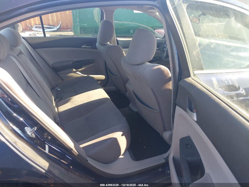 2011 Honda Accord 2.4 Lx-P VIN: 1HGCP2F49BA055883 Lot: 43963329