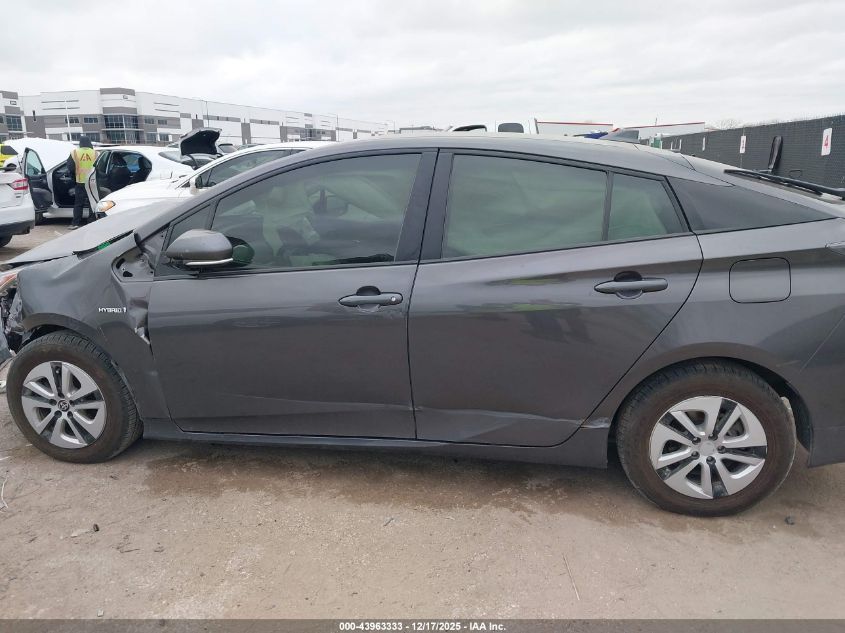 2017 Toyota Prius Three VIN: JTDKARFUXH3532869 Lot: 43963333