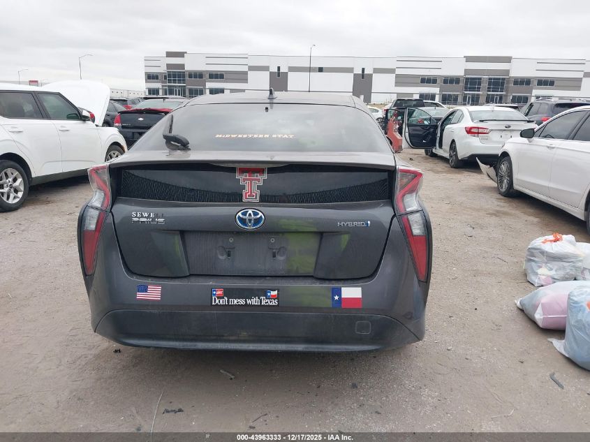 2017 Toyota Prius Three VIN: JTDKARFUXH3532869 Lot: 43963333