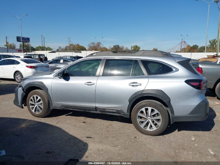 2025 Subaru Outback Premium VIN: 4S4BTACC9S3154442 Lot: 43963337