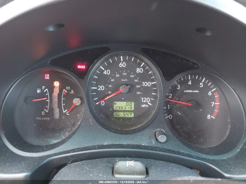 2004 Subaru Forester 2.5Xs VIN: JF1SG65684H743796 Lot: 43963339