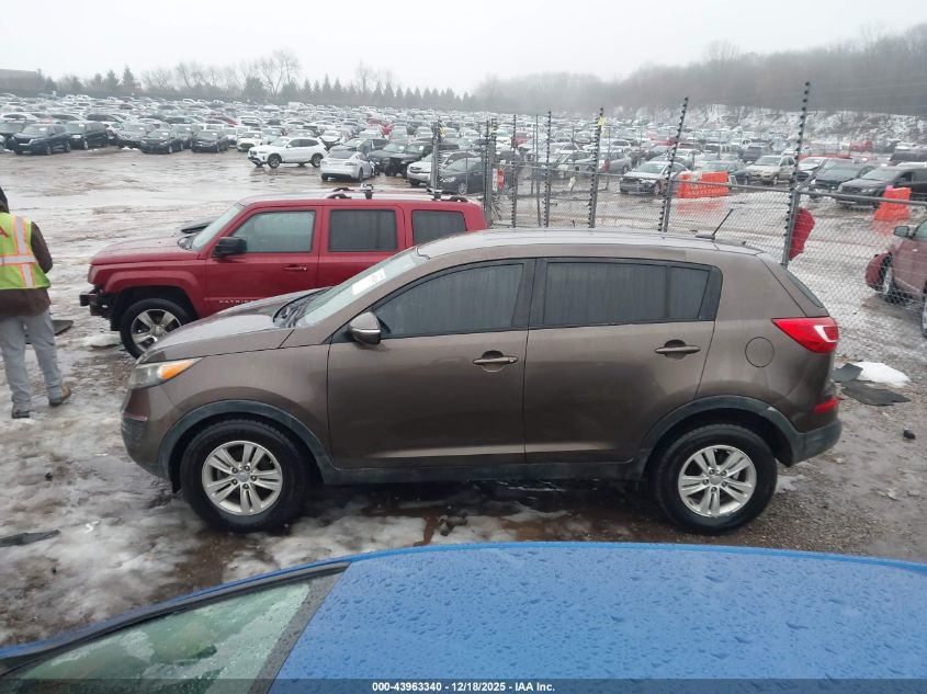 2011 Kia Sportage Lx VIN: KNDPB3A20B7078427 Lot: 43963340
