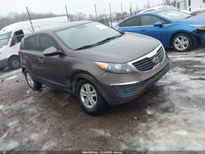 2011 Kia Sportage Lx VIN: KNDPB3A20B7078427 Lot: 43963340