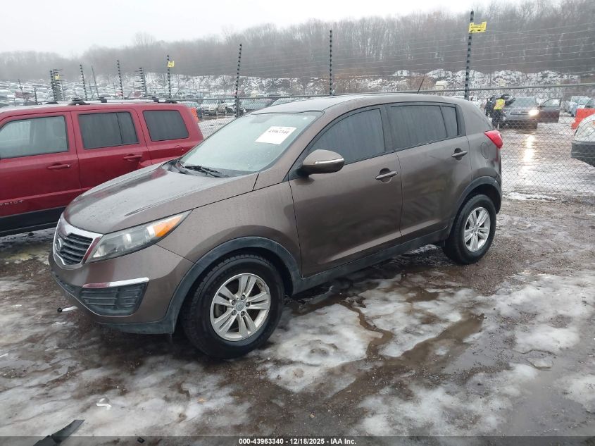 2011 Kia Sportage Lx VIN: KNDPB3A20B7078427 Lot: 43963340