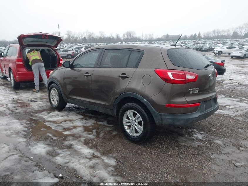 2011 Kia Sportage Lx VIN: KNDPB3A20B7078427 Lot: 43963340