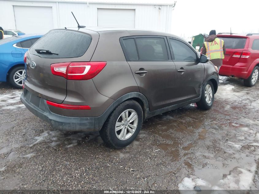 2011 Kia Sportage Lx VIN: KNDPB3A20B7078427 Lot: 43963340