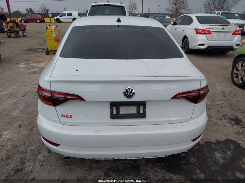 2019 Volkswagen Jetta Gli 2.0T 35Th Anniversary Edition/2.0T Autobahn/2.0T S VIN: 3VW5T7BU0KM160804 Lot: 43963341