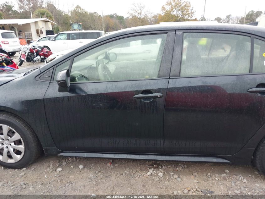 2020 Toyota Corolla Le VIN: JTDEPRAE1LJ022314 Lot: 43963347