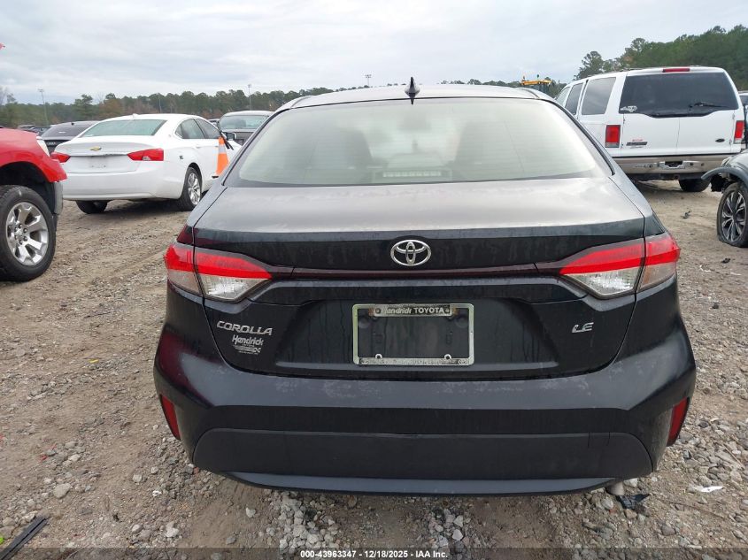 2020 Toyota Corolla Le VIN: JTDEPRAE1LJ022314 Lot: 43963347