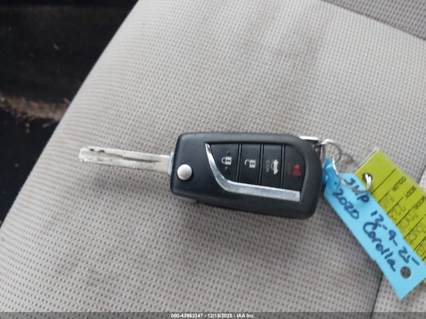 2020 Toyota Corolla Le VIN: JTDEPRAE1LJ022314 Lot: 43963347