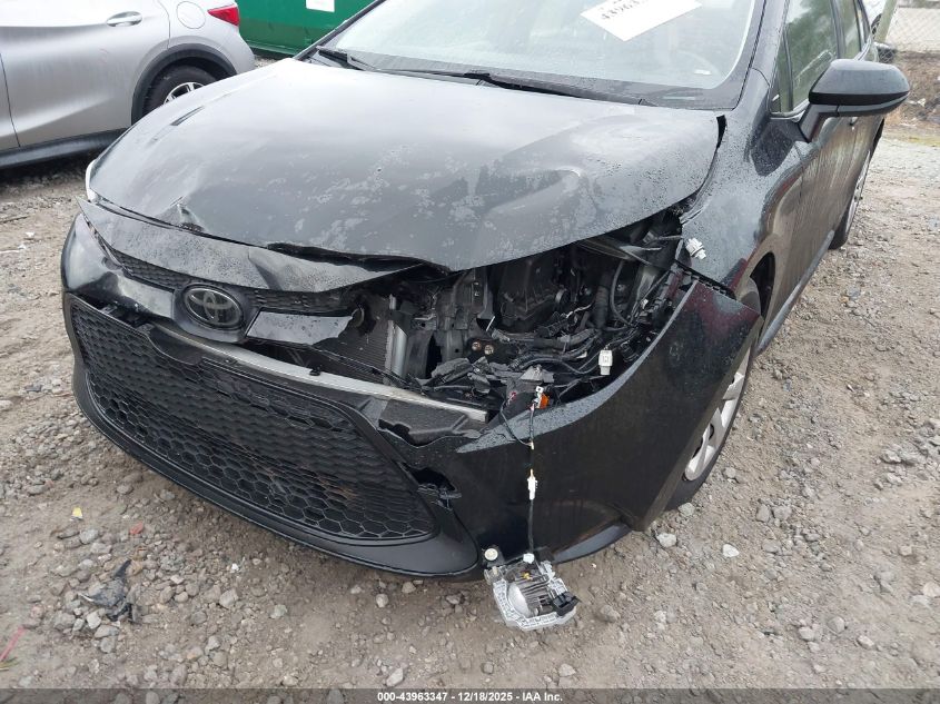 2020 Toyota Corolla Le VIN: JTDEPRAE1LJ022314 Lot: 43963347