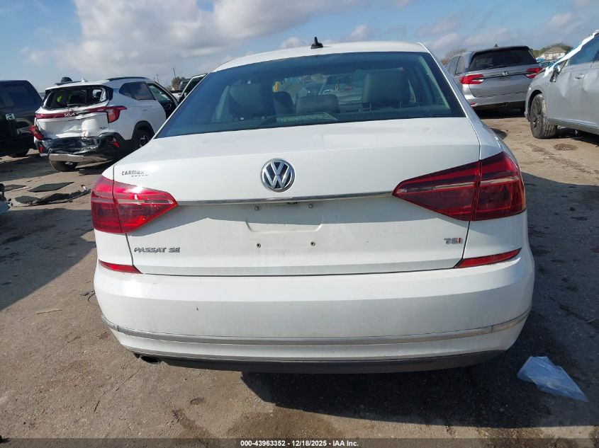 2017 Volkswagen Passat 1.8T Se VIN: 1VWBT7A30HC037414 Lot: 43963352