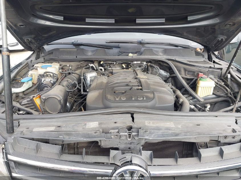 2011 Volkswagen Touareg Vr6 Lux VIN: WVGFF9BP0BD003902 Lot: 43963355