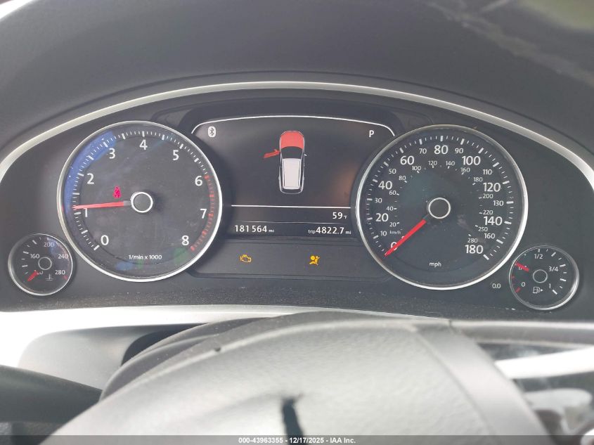 2011 Volkswagen Touareg Vr6 Lux VIN: WVGFF9BP0BD003902 Lot: 43963355