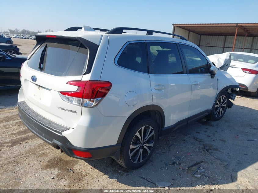Vin: jf2skaucxkh557517, lot: 44459014, subaru forester limited 20194