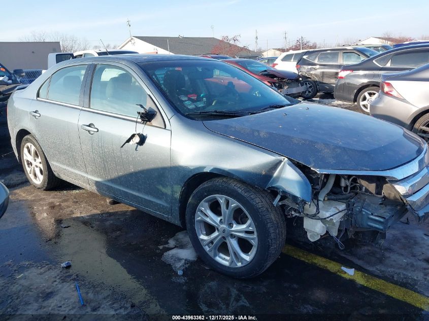 2012 Ford Fusion Se VIN: 3FAHP0HA6CR392052 Lot: 43963362