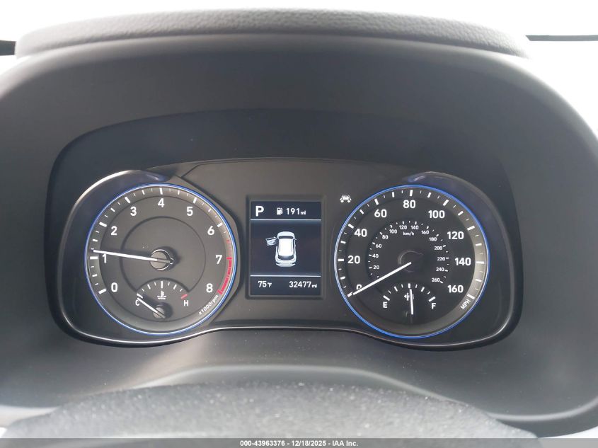 2019 Hyundai Kona Se VIN: KM8K12AA5KU305994 Lot: 43963376