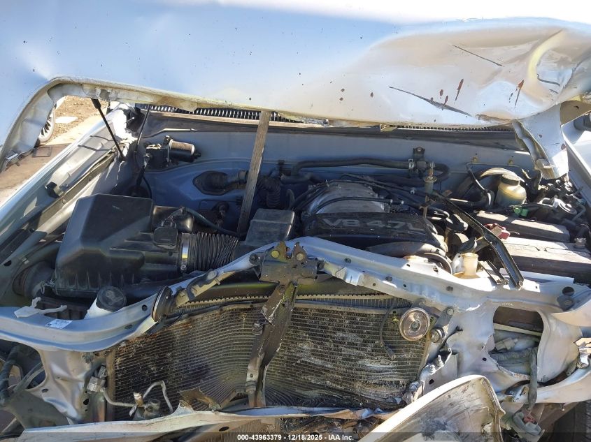 2000 Toyota Tundra Sr5 V8 VIN: 5TBRT341XYS084090 Lot: 43963379