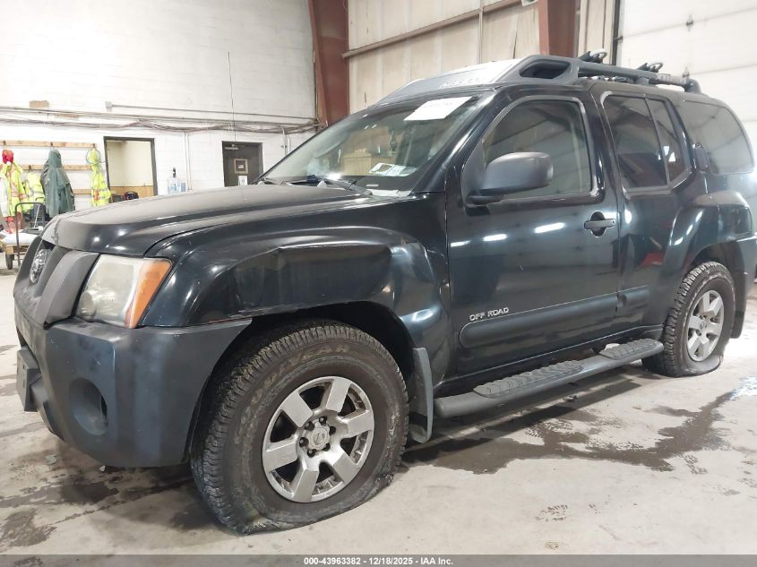 2005 Nissan Xterra Off Road/S/Se VIN: 5N1AN08W95C627330 Lot: 43963382