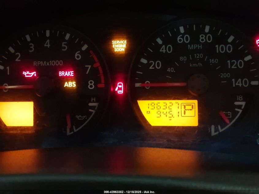 2005 Nissan Xterra Off Road/S/Se VIN: 5N1AN08W95C627330 Lot: 43963382