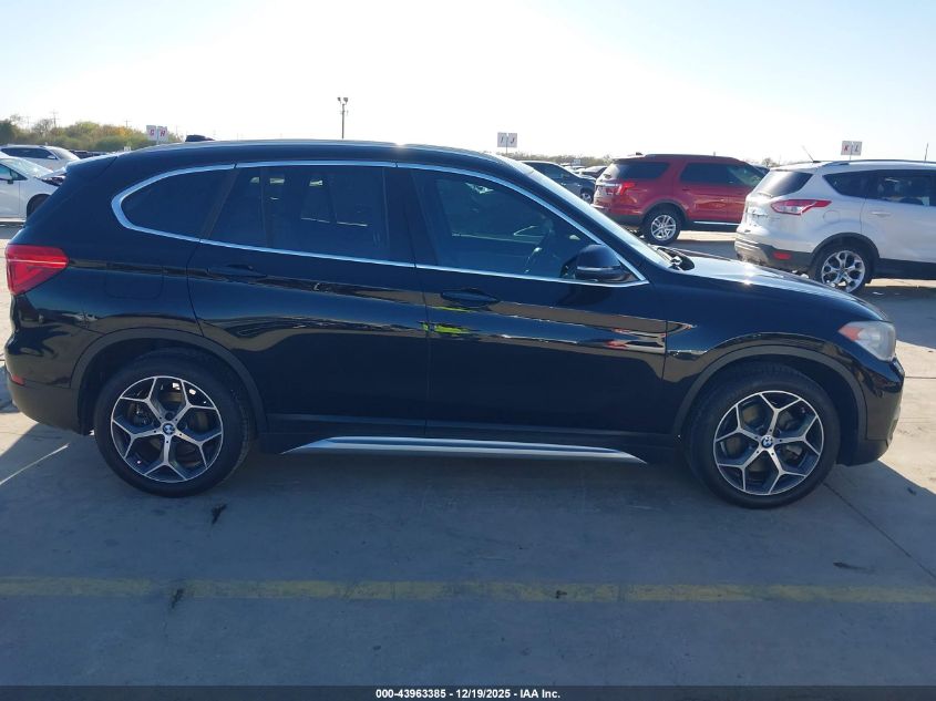 2018 BMW X1 Sdrive28I VIN: WBXHU7C37J5L06352 Lot: 43963385