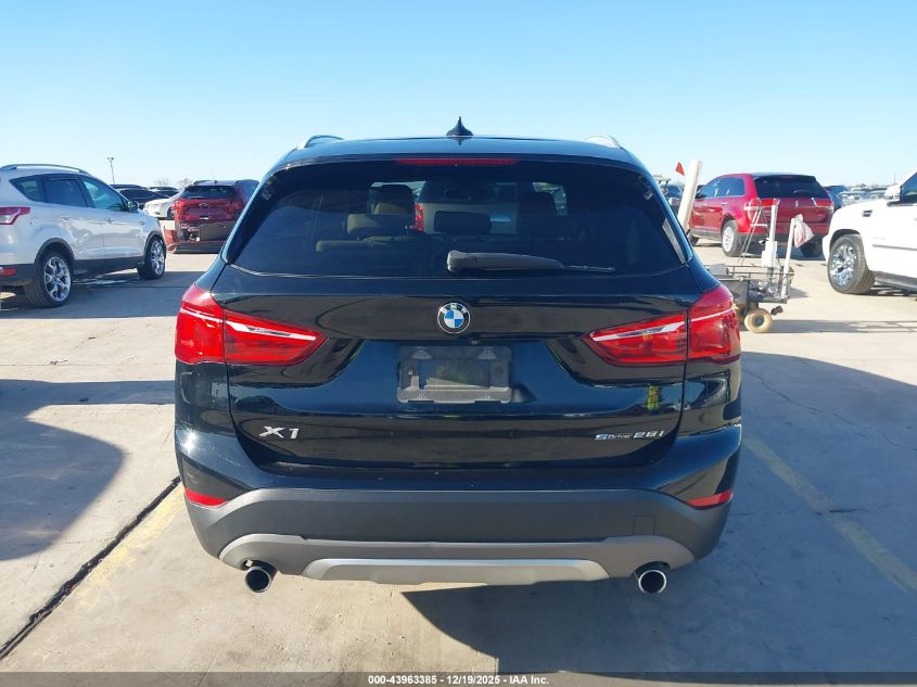 2018 BMW X1 Sdrive28I VIN: WBXHU7C37J5L06352 Lot: 43963385