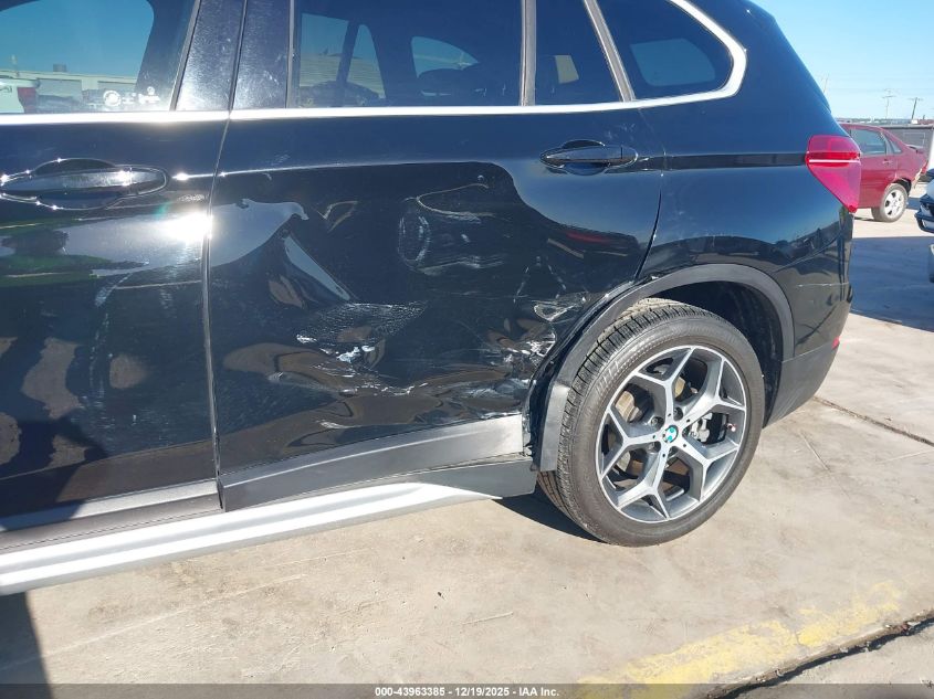 2018 BMW X1 Sdrive28I VIN: WBXHU7C37J5L06352 Lot: 43963385