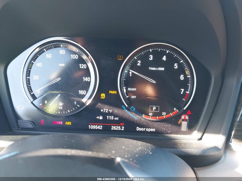 2018 BMW X1 Sdrive28I VIN: WBXHU7C37J5L06352 Lot: 43963385