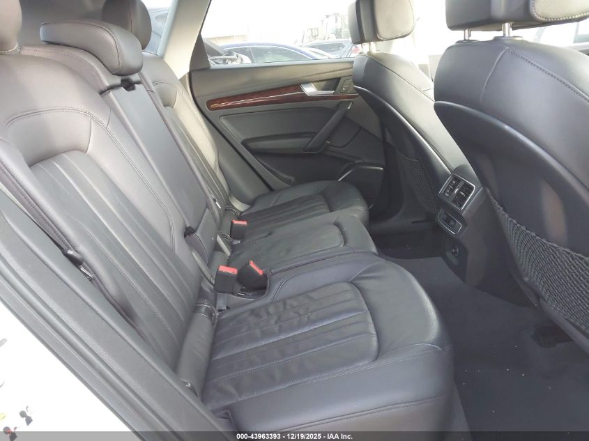 2018 Audi Q5 2.0T Premium VIN: WA1ANAFY1J2015454 Lot: 43963393